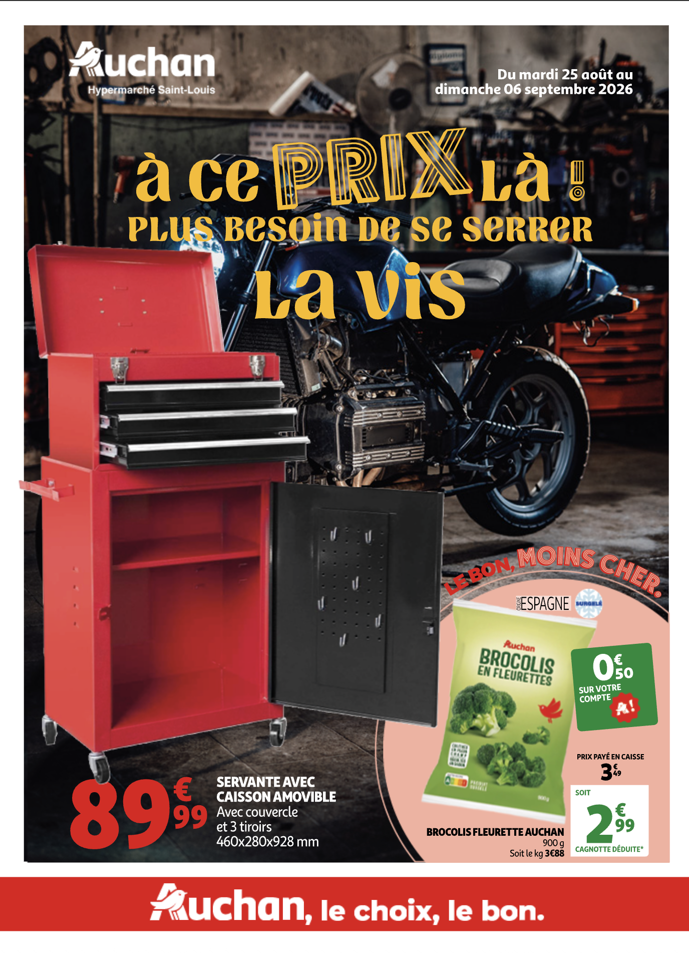 À ce prix là ! Plus besoin de se serrer la vis