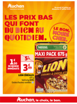 Les prix bas qui font du bien au quotidien