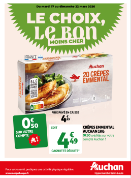 Le choix, le bon moins cher