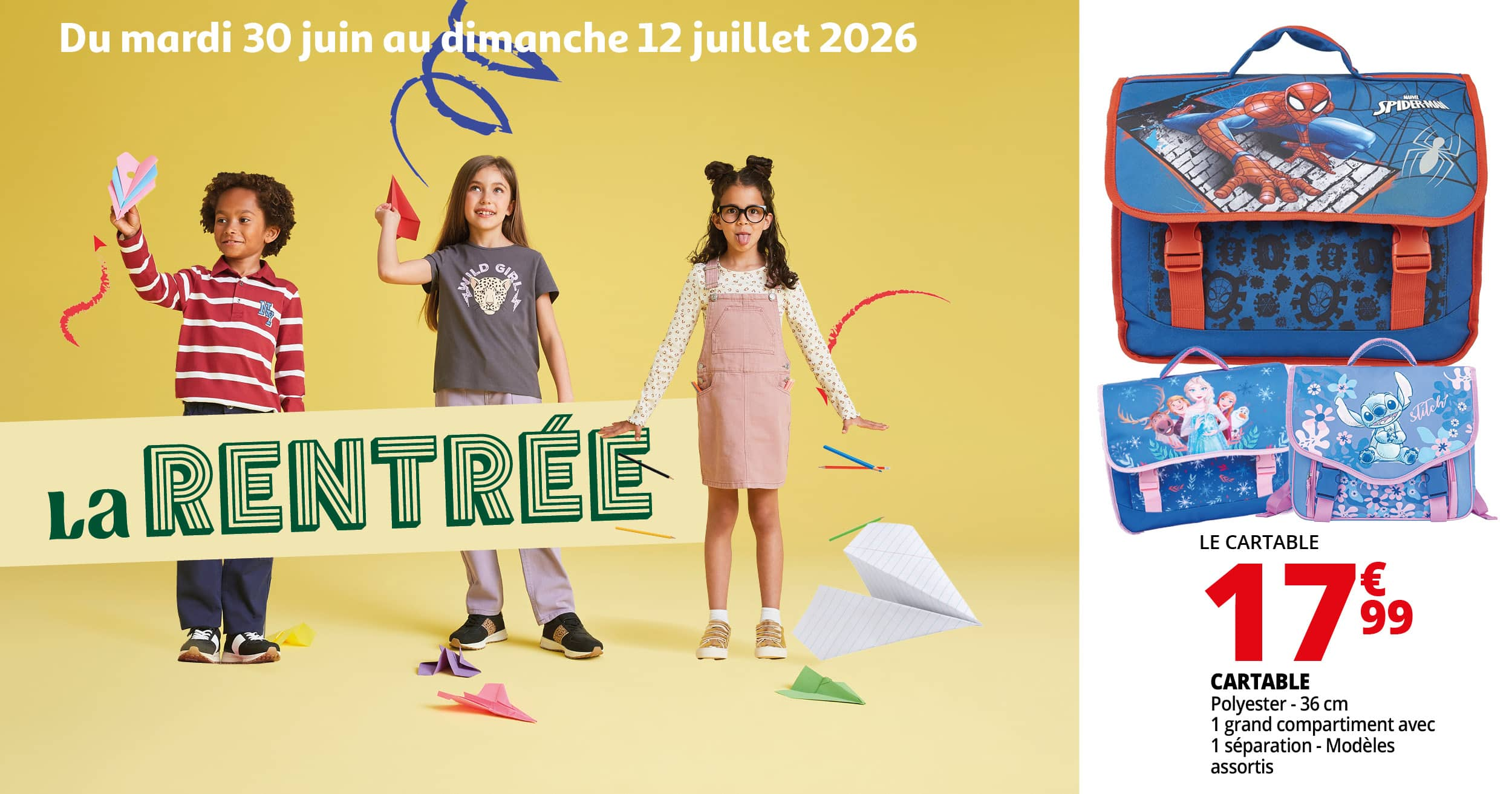 Du 30/06 au 12/07