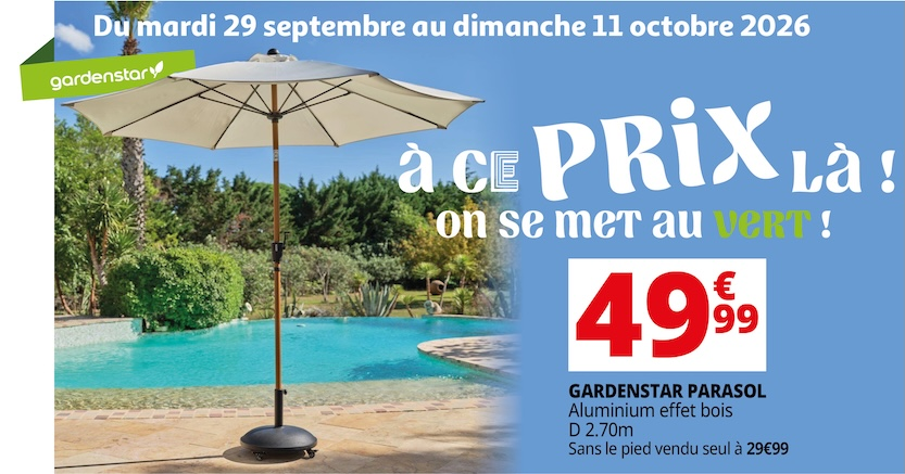 Du 28/09 au 11/10